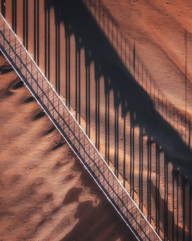 People's Choice Winner - 'Topdown Shadows' by Trevor Devanney