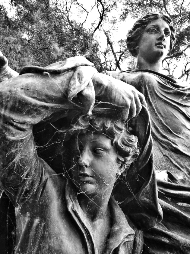 Adrian Stavovy, Charity being kind to the poor (detail)