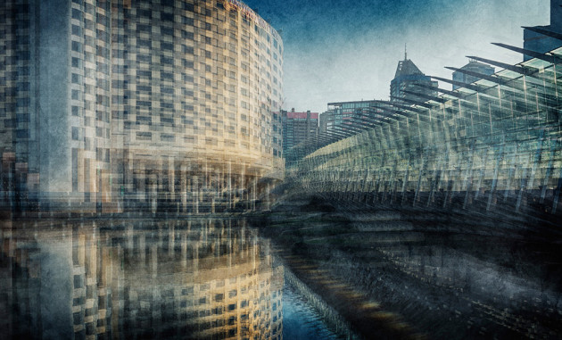 The image after blending in Photoshop.
