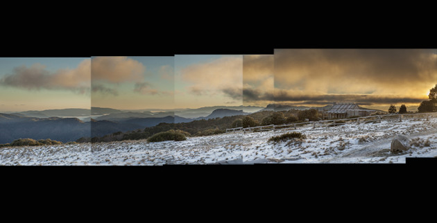 Panorama before