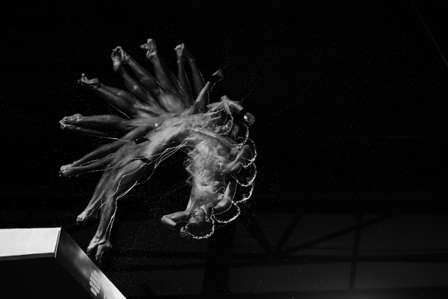 Shinya Tanaka, Diving at Aspire Dome.