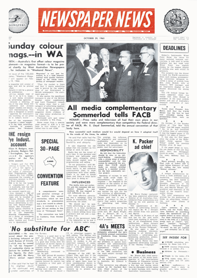 Newspaper News, 1962.